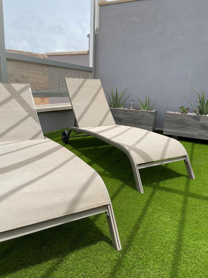 Atico "Turquesa Beach" Con Piscina, Terraza Y Barbacoa Sardina Zewnętrze zdjęcie