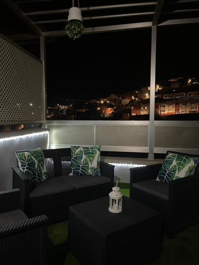 Atico "Turquesa Beach" Con Piscina, Terraza Y Barbacoa Sardina Zewnętrze zdjęcie